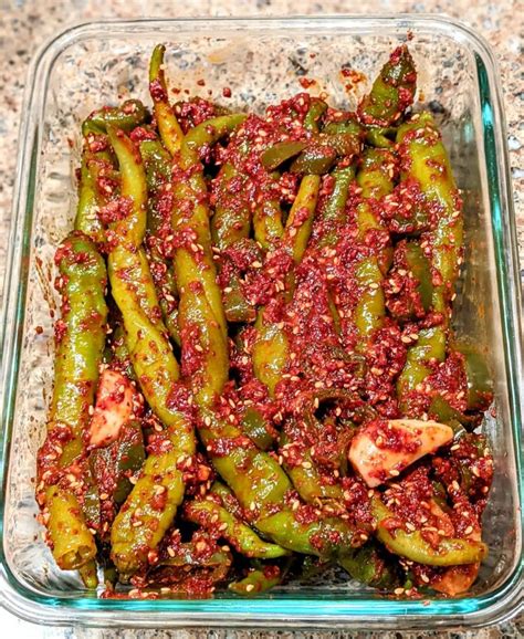 Gochu Jangajji Pickled And Marinated Korean Peppers Insane In The Brine