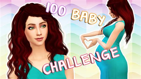 Lets Play The Sims 4 100 Baby Challenge Part 4 First Baby