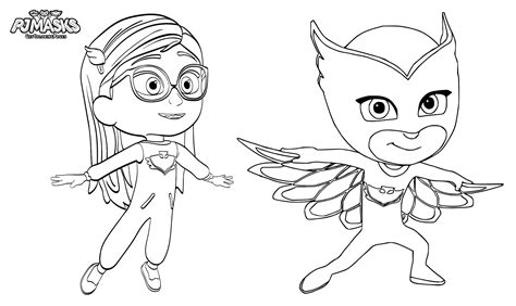 These adorable little six year olds, connor, amaya and greg, transform into catboy, owlette and gekko. 35 Unique PJ Masks Coloring Pages