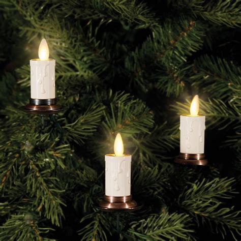 The Most Realistic Tree Candles Hammacher Schlemmer Discount Christmas Decorations Candle