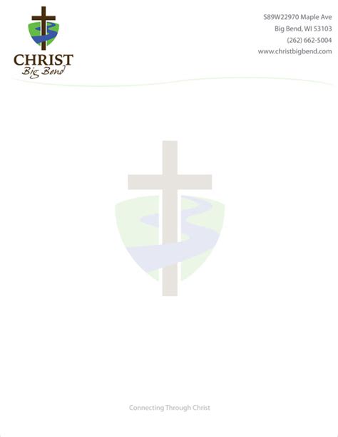 A church invitation letter is a document used to formally request the attendance of a person or a group of people to a church event. 12+ Church Letterhead Template - Free PSD, EPS, AI ...