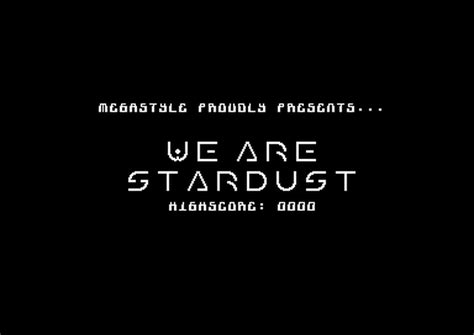 We Are Stardust By Megastyle