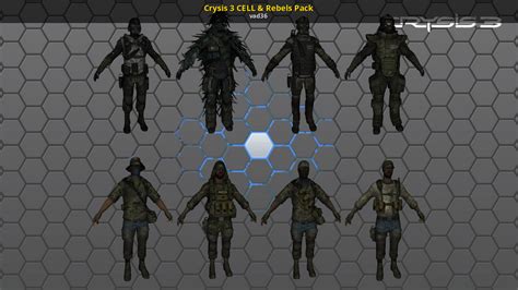 Crysis 3 Cell And Rebels Pack Counter Strike Source Mods