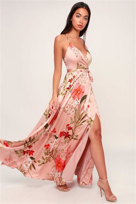 Floral Maxi Dresses For Wedding Guests Floral Dresses With Sleeves