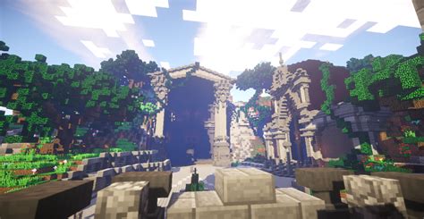 The Past And The Olympus Minecraft Map