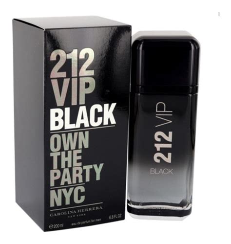 Perfume Carolina Herrera 212 Vip Black Para Caballero 200 Ml Handy Buy