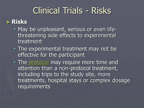 Ppt Clinical Trials Powerpoint Presentation Free Download Id384812