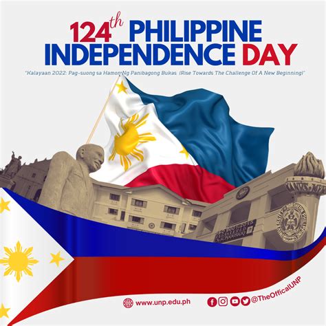 Happy 124th Independence Day Philippines University Of Northern