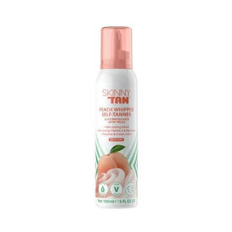 Skinny Tan Peaches Cream Self Tanning Whip 150Ml Skin Superdrug