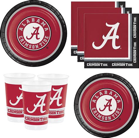Alabama Football Tailgate Party Supplies Decorations Paper