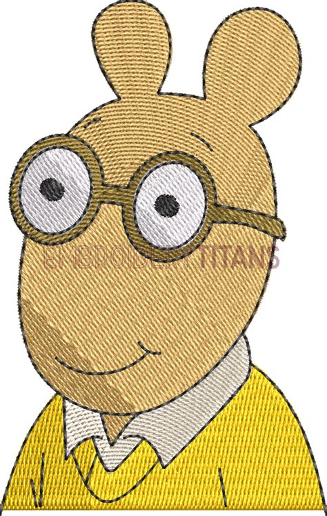 Arthur Read Arthur Free Machine Embroidery Design Download In Pes Jef