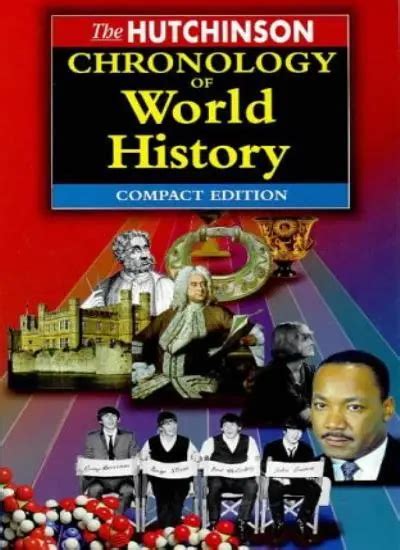 Chronology Of World History Compact Compact Edition Helicon History