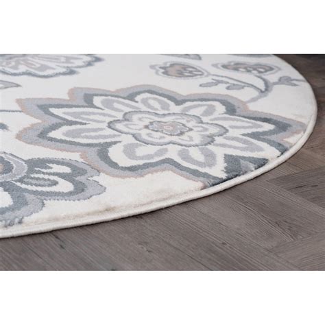 Customers who viewed this rug also viewed. Emilee Ivory Floral 7'10'' Round Rug - Pier1