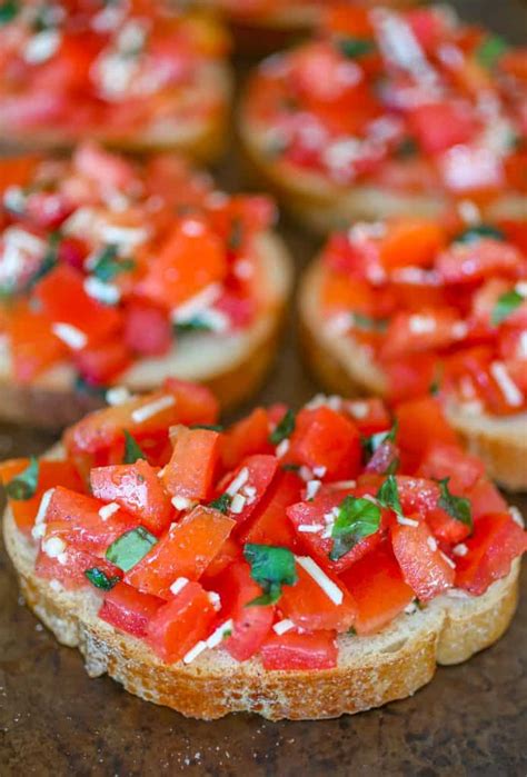 Homemade Bruschetta Sprinkle Some Sugar