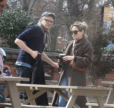 Colin Firth Enjoys A Coffee Date With New Love Interest Maggie Cohn