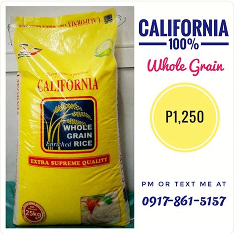 Philfarm California 100 Whole Grain Rice