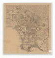 [Map of Los Angeles County, California].