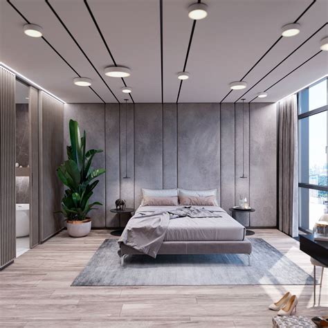Shades Of Gray On Behance Bedroom False Ceiling Design Modern