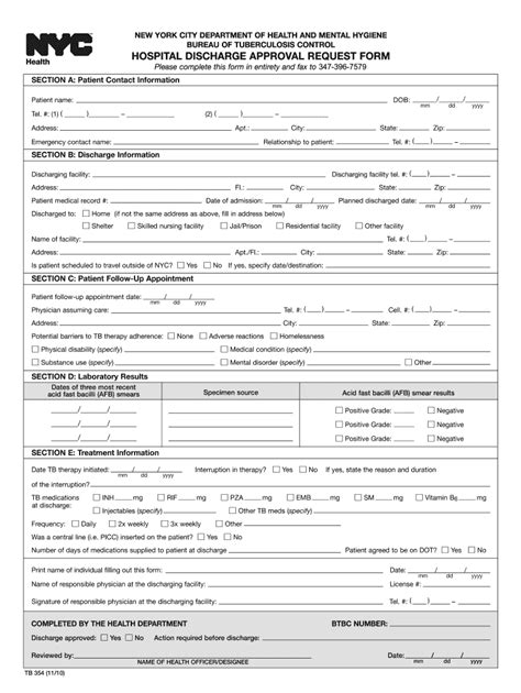 Hospital Discharge Papers Fill Out Sign Online DocHub