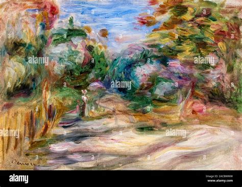Pierre Auguste Renoir Landscape Paysage Landscape Painting 1911