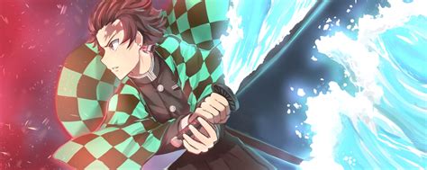 1200x480 4k Demon Slayer Kimetsu No Yaiba Art 2022 1200x480 Resolution