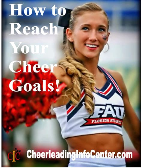 Are You Ready To Reach Your Cheer Goals Check Out These Simple Tips On Cheerleadinginfocenter