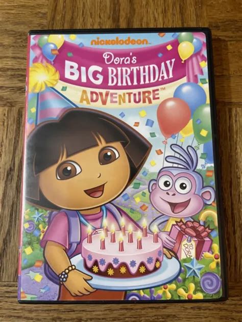 DORA THE EXPLORER Big Birthday Adventure DVD PicClick UK