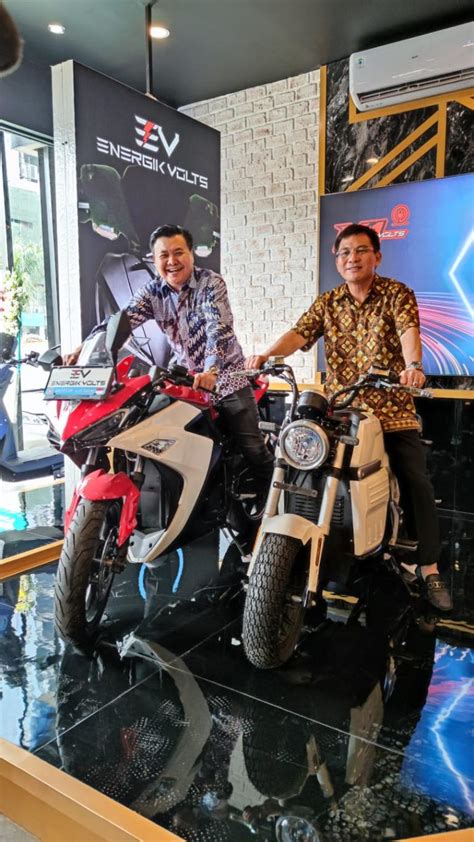 Motor Listrik Energik Volts Ramaikan Pasar Kendaraan Ramah Lingkungan