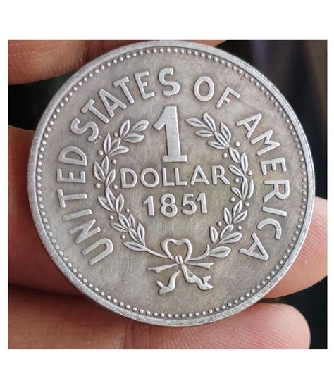 1851 Usa One Dollar Indian Head Liberty Coin Buy 1851 Usa One Dollar