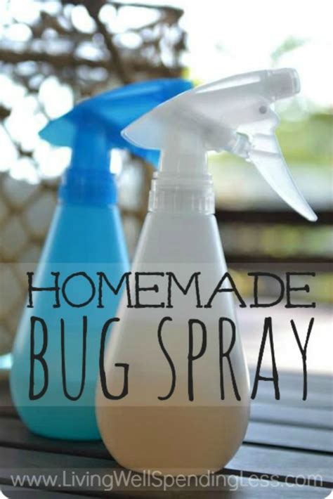 Homemade Bug Spray Living Well Spending Less