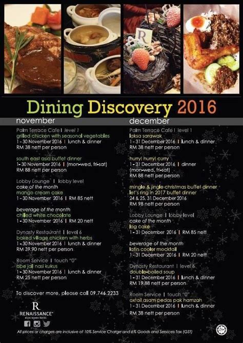 Best dining in kota bharu, kelantan: See what you can discover this month at Renaissance Kota ...