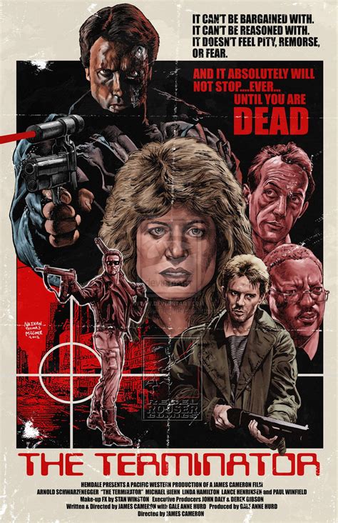 The Terminator By Malevolentnate Terminator Movies 80s Movie Posters