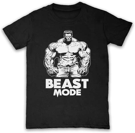 Beast Mode Bodybuilding Mens T Shirt Uk Clothing