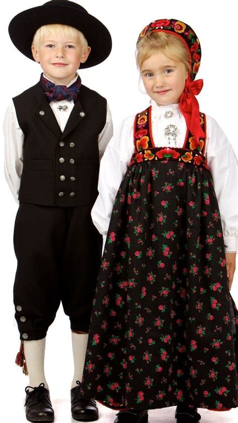 Noruega Norwegian Clothing Traditional Outfits Folk Clothing