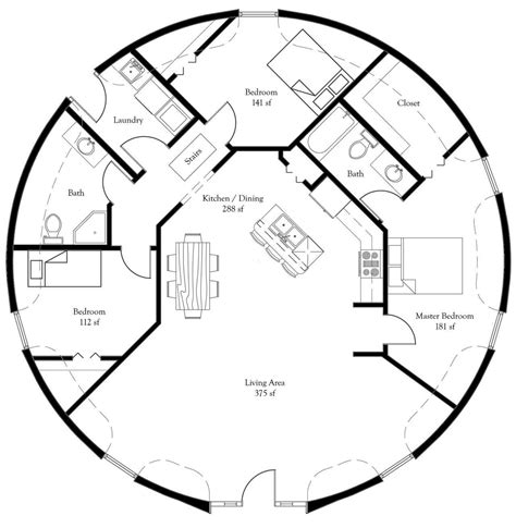Miranda Monolithic Dome Institute House Plans Round House Plans