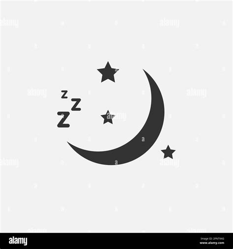 Sleep Time Clock Icon Countdown Future Day Night Time Vector Icon