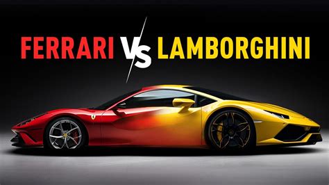 Ferrari Vs Lamborghini The Battle For Supercar Supremacy Youtube