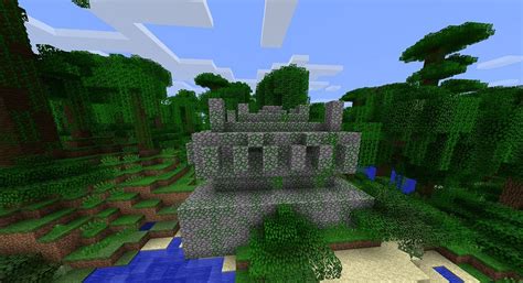 Easiest Way To Survive And Loot A Minecraft Jungle Temple