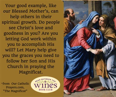 Marys Magnificat Our Good Example Wine