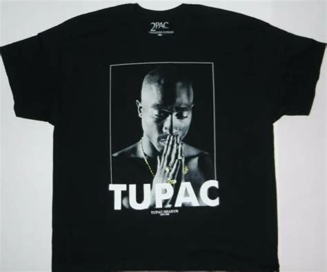 Tupac Shakur 71 T Shirt 1971 1996 2pac Prayer Rap Tee New 1439 Picclick