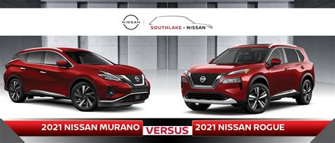 Nissan Rogue Versus Nissan Murano Veolaalavi