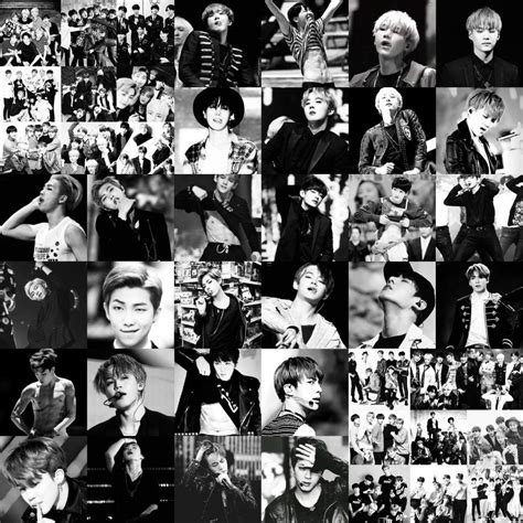 Bts Collage Aesthetic Wallpapers Top Free Bts Collage Aesthetic