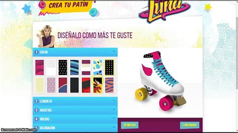 Crea tu patin soy luna. soy luna crea tu patin!!!!! - YouTube