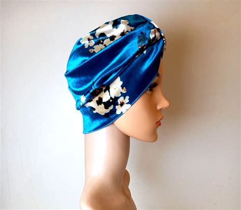 vintage velvet turban flower daisy head scarf wrap hair chemo pin up swing 1940s ebay