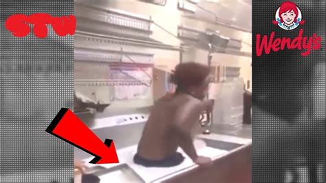 Guy Takes Bath In Wendys Kitchen Sink Gets Fired Youtube