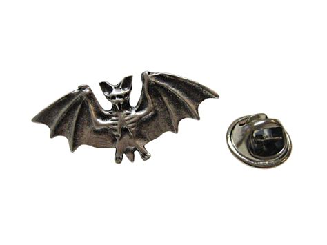 Small Pewter Bat Lapel Pin Lapel Pins Rings For Men Pewter