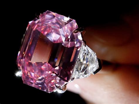 Rare Pink Diamond Sells For World Record 50m At Christies Auction