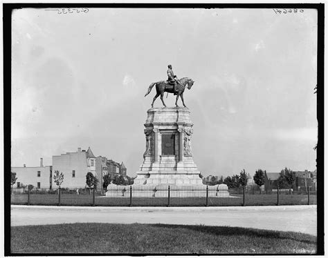 Equestrian Statue Of Robert E Lee Richmond Va Library Of Congress