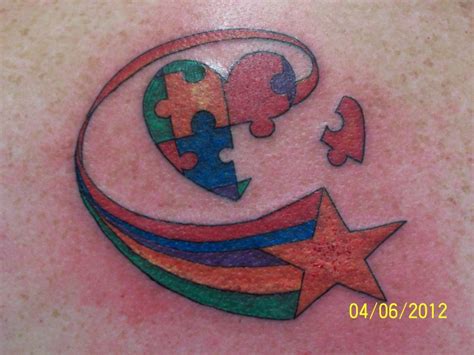 Rainbow Star Skin Scribe Johny Silver Tattoo Falkirk