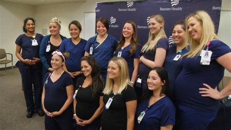 16 Nurses At Same Arizona Hospital Are Pregnant Youtube